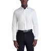 image:imageKarl Lagerfeld Mens Jacquard Square Long Sleeve Dress ShirtWhite