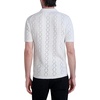 image:imageKarl Lagerfeld Mens Johnny Collar Knit Polo Short Sleeve TopWhite
