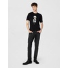 image:imageKarl Lagerfeld Mens Karl Character with Headphones Short Sleeve Crew Neck ShirtBlack
