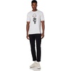 image:imageKarl Lagerfeld Mens Karl Character with Headphones Short Sleeve Crew Neck ShirtWhite