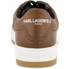 image:imageKarl Lagerfeld Mens Leather Two Tone Sole SneakerCognac