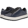 image:imageKarl Lagerfeld Mens Leather Two Tone Sole SneakerNavy