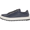 image:imageKarl Lagerfeld Mens Leather Two Tone Sole SneakerNavy