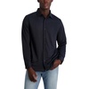 image:imageKarl Lagerfeld Mens Long Sleeve Brushed Stripe ShirtNavy
