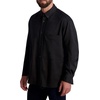 image:imageKarl Lagerfeld Mens Long Sleeve Marled TopBlack