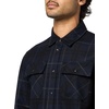 image:imageKarl Lagerfeld Mens Long Sleeve Woven Patterned Collared ShirtNavy