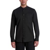 image:imageKarl Lagerfeld Mens Mandarin Collar Long Sleeve Lt Weight ShirtBlack