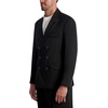 image:imageKarl Lagerfeld Mens Pin Stripe Long Sleeve Double Breasted BlazerBlack