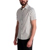 image:imageKarl Lagerfeld Mens Printed Short Sleeve Collared ShirtGrey