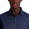 image:imageKarl Lagerfeld Mens Printed Short Sleeve Collared ShirtNavy Blazer