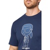 image:imageKarl Lagerfeld Mens Pullover Short Sleeve Character TShirtNavy