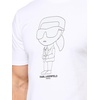 image:imageKarl Lagerfeld Mens Pullover Short Sleeve Character TShirtSoft White