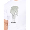 image:imageKarl Lagerfeld Mens Pullover Short Sleeve Character TShirtWhiteOlive