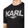 image:imageKarl Lagerfeld Mens Pullover Short Sleeve Karl Text Logo TShirtBlack