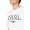 image:imageKarl Lagerfeld Mens Pullover Short Sleeve Karl Text Logo TShirtSoft White