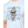 image:imageKarl Lagerfeld Mens Pullover Short Sleeve Knight Karl Graphic TShirtLight Blue