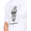 image:imageKarl Lagerfeld Mens Pullover Short Sleeve Textured TShirtWhite