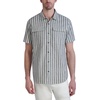 image:imageKarl Lagerfeld Mens Short Sleeve Chest Pockets TopBlackWhite