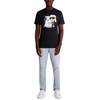 image:imageKarl Lagerfeld Mens Short Sleeve Crewneck Karl Choupette Graphic Design TShirtBlack