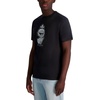 image:imageKarl Lagerfeld Mens Short Sleeve Crewneck Karl Knight Graphic Design TShirtBlack