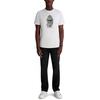 image:imageKarl Lagerfeld Mens Short Sleeve Crewneck Karl Knight Graphic Design TShirtWhite