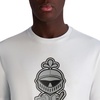 image:imageKarl Lagerfeld Mens Short Sleeve Crewneck Karl Knight Graphic Design TShirtWhite