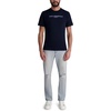image:imageKarl Lagerfeld Mens Short Sleeve Crewneck Karl Logo TShirtNavy Blazer