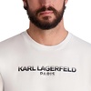 image:imageKarl Lagerfeld Mens Short Sleeve Crewneck Karl Logo TShirtWhite