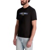 image:imageKarl Lagerfeld Mens Short Sleeve Crewneck Karl Stripe Graphic Design TShirtBlack