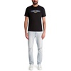 image:imageKarl Lagerfeld Mens Short Sleeve Crewneck Karl Stripe Graphic Design TShirtBlack