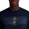 image:imageKarl Lagerfeld Mens Short Sleeve Crewneck Knight Karl Graphic Design TShirtNavy Blazer