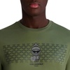 image:imageKarl Lagerfeld Mens Short Sleeve Crewneck Knight Karl Graphic Design TShirtOlive