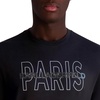 image:imageKarl Lagerfeld Mens Short Sleeve Crewneck Paris Logo Graphic Design TShirtBlack