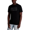 image:imageKarl Lagerfeld Mens Short Sleeve Crewneck Paris Logo Graphic Design TShirtBlack