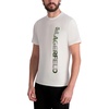 image:imageKarl Lagerfeld Mens Short Sleeve Crewneck Vertical Karl Logo Graphic Design TShirtWhite
