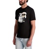 image:imageKarl Lagerfeld Mens Short Sleeve Karl Choupette Crewneck Graphic Design TShirtBlack