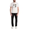 image:imageKarl Lagerfeld Mens Short Sleeve Karl Choupette Crewneck Graphic Design TShirtWhite