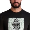 image:imageKarl Lagerfeld Mens Short Sleeve Karl Knight Crewneck Graphic Design TShirtBlack
