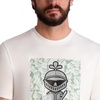 image:imageKarl Lagerfeld Mens Short Sleeve Karl Knight Crewneck Graphic Design TShirtWhite