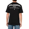 image:imageKarl Lagerfeld Mens Short Sleeve Karl Logo Crewneck Regular Fit TShirtBlack