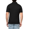 image:imageKarl Lagerfeld Mens Textured Ribbed Collared Button Closure PoloBlack