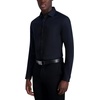 image:imageKarl Lagerfeld Mens Textured Twill Long Sleeve Dress ShirtBlack