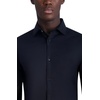 image:imageKarl Lagerfeld Mens Textured Twill Long Sleeve Dress ShirtBlack