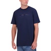 image:imageKarl Lagerfeld Paris Mens Soft Crew Neck Tonal Logo Short Sleeve TShirtNavy