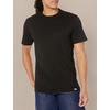 image:imageKarl Lagerfeld Paris Mens Solid TShirt with Chest Pocket CrewShirtBlack