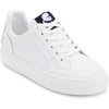 image:imageKarl Lagerfeld Paris Womens Calico Patch Laceup Everyday SneakerSneakerBright White