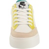image:imageKarl Lagerfeld Paris Womens Calico Patch Laceup Everyday SneakerSneakerWhiteAqua