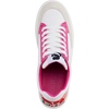 image:imageKarl Lagerfeld Paris Womens Calico Patch Laceup Everyday SneakerSneakerWhiteOrange