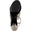 image:imageKarl Lagerfeld Paris Womens Cicely Strappy Dress Heeled SandalNaturalSilver