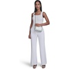 image:imageKarl Lagerfeld Paris Womens Kosette Shoulder BagWinter White